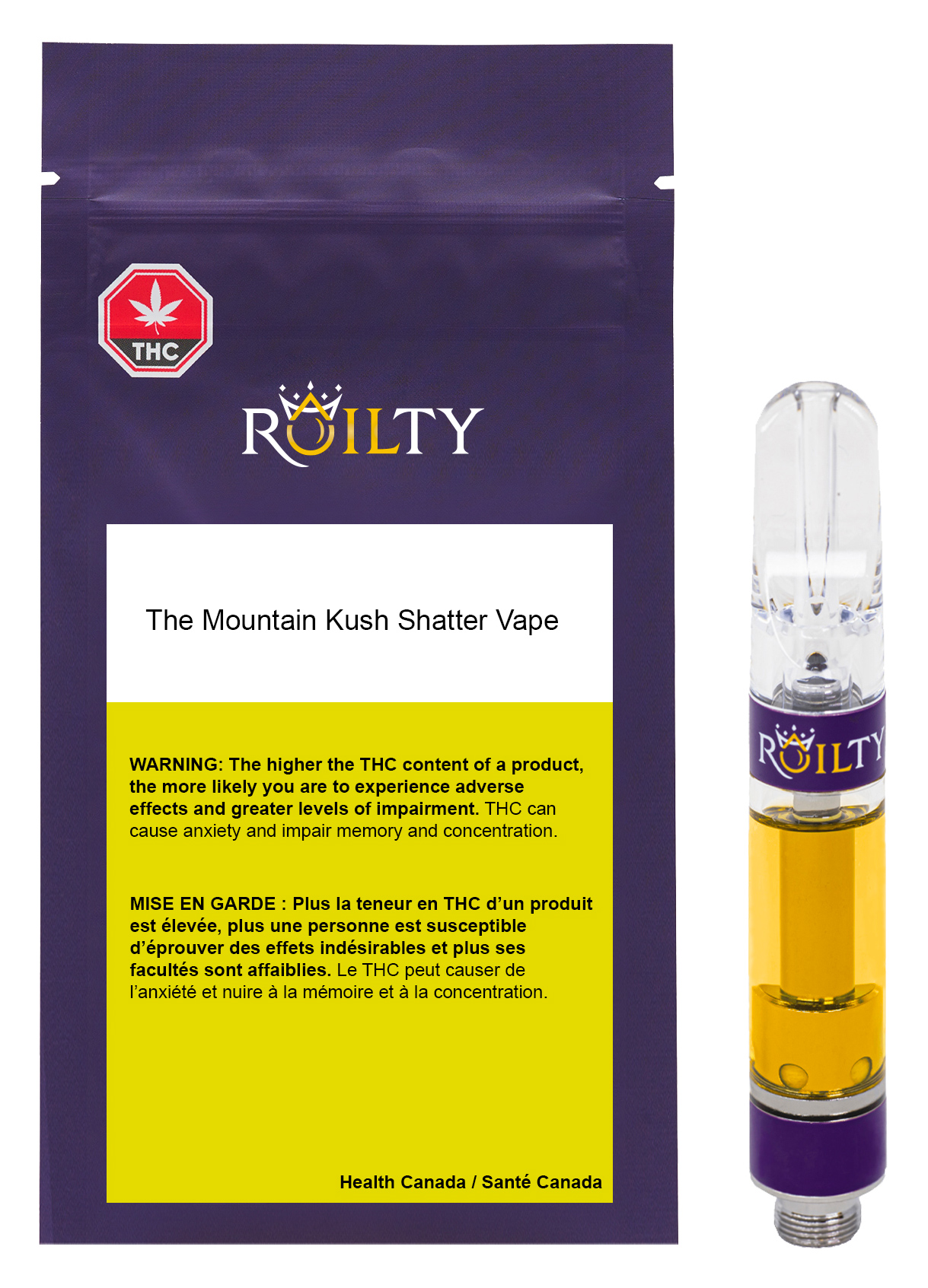 The Mountain Kush Shatter Vape