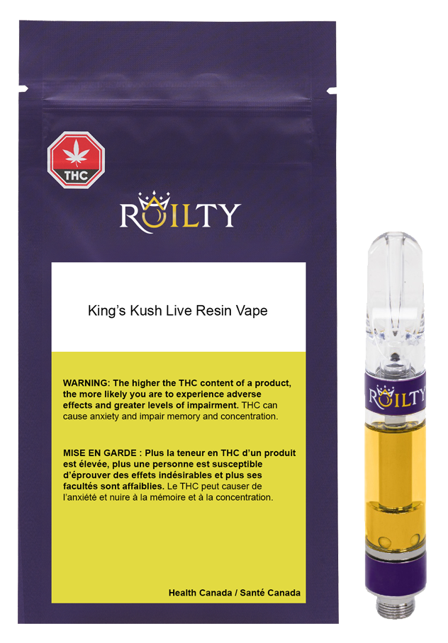 King's Kush Live Resin Vape